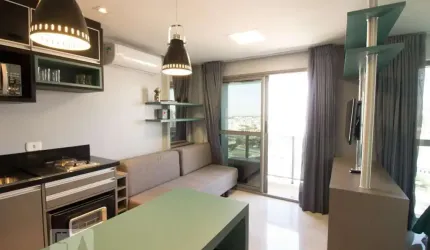 Kitnet / Stúdio para Aluguel - Rebouças , 1 Quarto,  28 m² - Curitiba