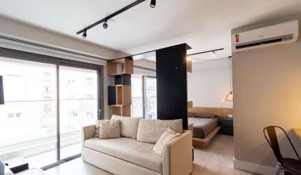 Kitnet / Stúdio para Aluguel - Jardim Paulista, 1 Quarto,  43 m² - São Paulo