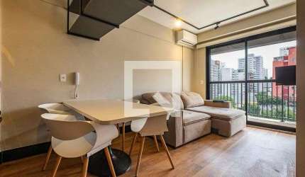 Kitnet / Stúdio para Aluguel - Pinheiros, 1 Quarto,  33 m² - São Paulo