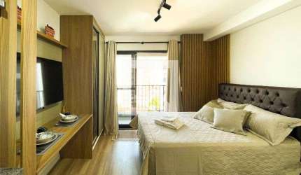 Kitnet / Stúdio para Aluguel - Pinheiros, 1 Quarto,  24 m² - São Paulo