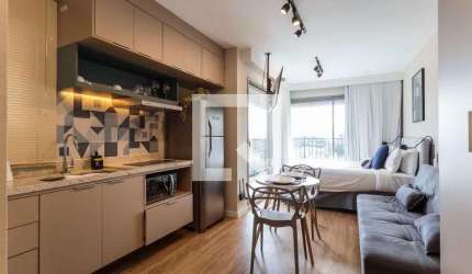 Kitnet / Stúdio para Aluguel - Moema, 1 Quarto,  35 m² - São Paulo