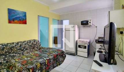 Kitnet / Stúdio para Aluguel - Vila Tupi, 2 Quartos,  36 m² - Praia Grande