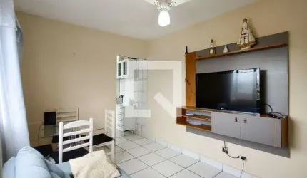 Apartamento para Aluguel - Vila Tupi, 1 Quarto,  42 m² - Praia Grande