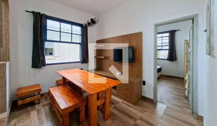 Kitnet / Stúdio para Aluguel - Cidade Ocian, 1 Quarto,  45 m² - Praia Grande