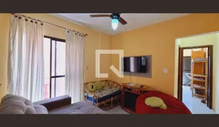Apartamento para Aluguel - Vila Caiçara, 1 Quarto,  50 m² - Praia Grande