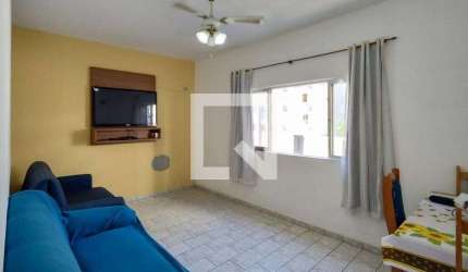 Apartamento para Aluguel - Vila Caiçara, 1 Quarto,  55 m² - Praia Grande
