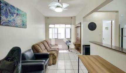 Apartamento para Aluguel - Vila Tupi, 1 Quarto,  49 m² - Praia Grande