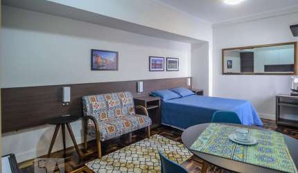 Kitnet / Stúdio para Aluguel - Centro Histórico, 1 Quarto,  27 m² - Porto Alegre