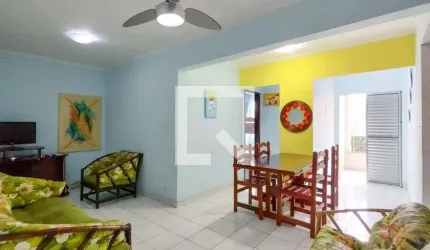 Apartamento para Aluguel - Maracanã, 1 Quarto,  40 m² - Praia Grande
