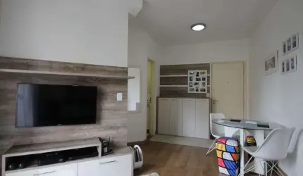 Apartamento para Aluguel - Jardim Monte Kemel, 1 Quarto,  38 m² - São Paulo