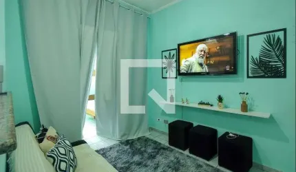 Apartamento para Aluguel - Nova Mirim, 2 Quartos,  14 m² - Praia Grande