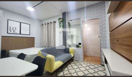 Kitnet / Stúdio para Aluguel - Embaré, 1 Quarto,  30 m² - Santos