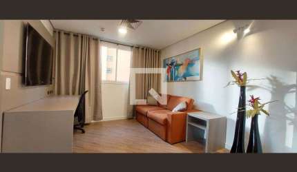 Kitnet / Stúdio para Aluguel - Jardim Bela Vista, 1 Quarto,  48 m² - Santo André