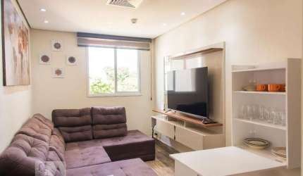 Kitnet / Stúdio para Aluguel - Jardim Bela Vista, 1 Quarto,  44 m² - Santo André
