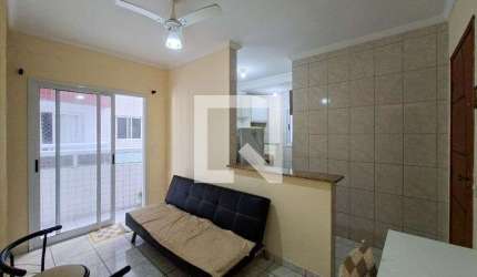 Apartamento para Aluguel - Cidade Ocian, 1 Quarto,  39 m² - Praia Grande