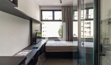 Kitnet / Stúdio para Aluguel - Santa Cecília, 1 Quarto,  11 m² - São Paulo