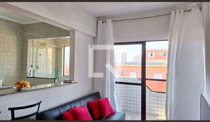 Apartamento para Aluguel - Cidade Ocian, 1 Quarto,  50 m² - Praia Grande
