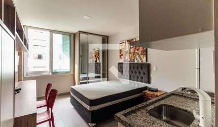 Kitnet / Stúdio para Aluguel - Santa Cecília, 1 Quarto,  21 m² - São Paulo