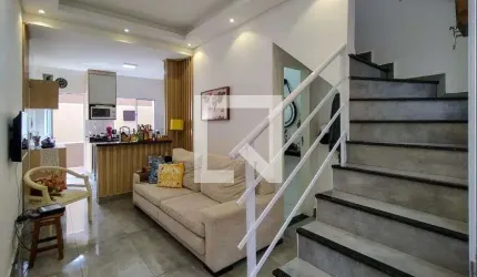 Casa / Sobrado em Condomínio para Aluguel - Maracanã, 2 Quartos,  60 m² - Praia Grande