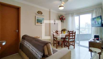 Apartamento para Aluguel - Nova Mirim, 1 Quarto,  46 m² - Praia Grande