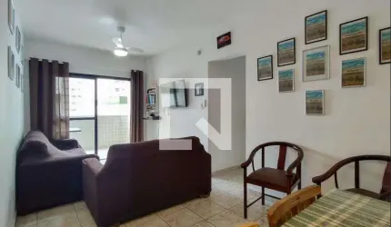 Apartamento para Aluguel - Cidade Ocian, 2 Quartos,  75 m² - Praia Grande