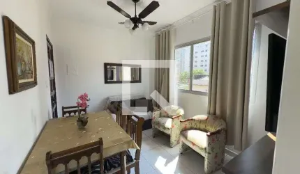 Apartamento para Aluguel - Canto do Forte, 1 Quarto,  60 m² - Praia Grande