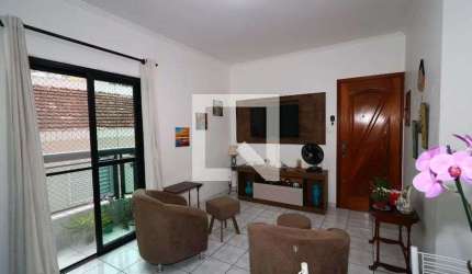 Apartamento para Aluguel - Guilhermina, 2 Quartos,  75 m² - Praia Grande