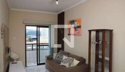 Apartamento para Aluguel - Vila Caiçara, 1 Quarto,  54 m² - Praia Grande
