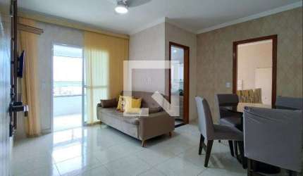 Apartamento para Aluguel - Cidade Ocian, 1 Quarto,  62 m² - Praia Grande