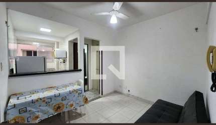 Cobertura para Aluguel - Ponta da Praia, 1 Quarto,  40 m² - Santos