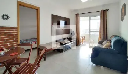 Apartamento para Aluguel - Guilhermina, 1 Quarto,  56 m² - Praia Grande