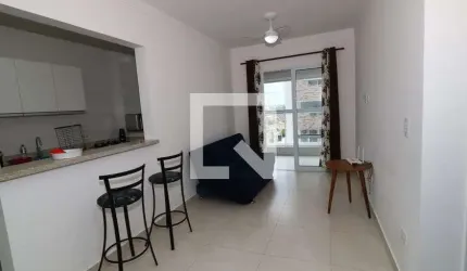 Apartamento para Aluguel - Vila Caiçara, 1 Quarto,  55 m² - Praia Grande