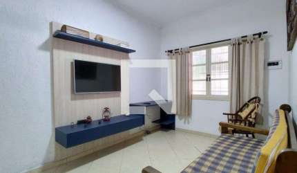 Casa para Aluguel - Vila Tupi, 2 Quartos,  112 m² - Praia Grande
