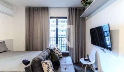 Kitnet / Stúdio para Aluguel - Santa Cecília, 1 Quarto,  22 m² - São Paulo
