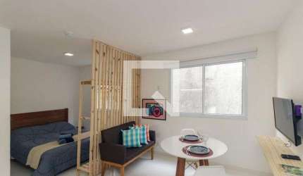 Kitnet / Stúdio para Aluguel - Santa Cecília, 1 Quarto,  26 m² - São Paulo