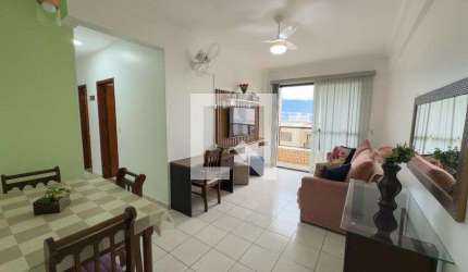 Apartamento para Aluguel - Vila Caiçara, 1 Quarto,  60 m² - Praia Grande
