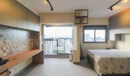 Kitnet / Stúdio para Aluguel - Vila Santa Clara, 1 Quarto,  29 m² - São Paulo