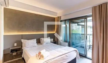 Kitnet / Stúdio para Aluguel - Santa Cecília, 1 Quarto,  28 m² - São Paulo