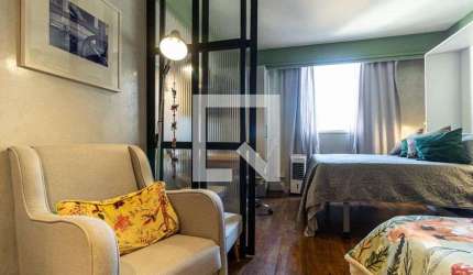 Kitnet / Stúdio para Aluguel - Santa Cecília, 1 Quarto,  32 m² - São Paulo