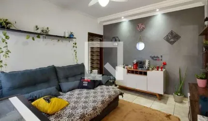 Casa para Aluguel - Vilamar, 2 Quartos,  98 m² - Praia Grande