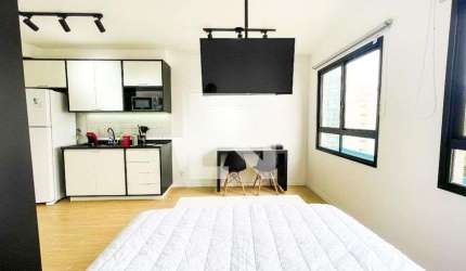 Kitnet / Stúdio para Aluguel - Pinheiros, 1 Quarto,  25 m² - São Paulo