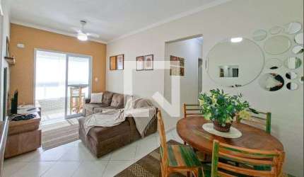 Apartamento para Aluguel - Guilhermina, 2 Quartos,  59 m² - Praia Grande