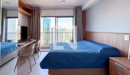 Kitnet / Stúdio para Aluguel - Pinheiros, 1 Quarto,  24 m² - São Paulo