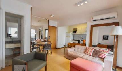 Apartamento para Aluguel - Brooklin, 1 Quarto,  48 m² - São Paulo