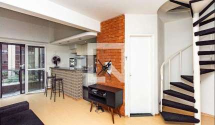 Apartamento para Aluguel - Moema, 1 Quarto,  58 m² - São Paulo