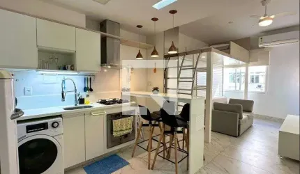Kitnet / Stúdio para Aluguel - Copacabana, 1 Quarto,  28 m² - Rio de Janeiro