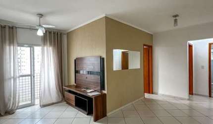 Apartamento Guilhermina 2 dorms, 1 suíte, academia, salão de festas
