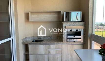Apartamento com 3 quartos para alugar no Aqui se Vive, Indaiatuba , 97 m2 por R$ 2.999