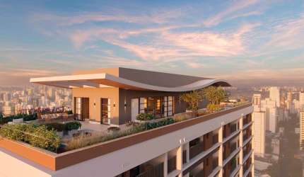 Lançamento Higienópolis, Apartamento com 73 m² de 02 suites e 01 vaga