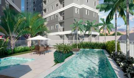 Apartamento com 02 dormitórios e  lazer completo em SãoVicente